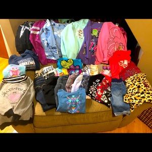 37 PIECE BUNDLE GIRLS SIZE 7/8